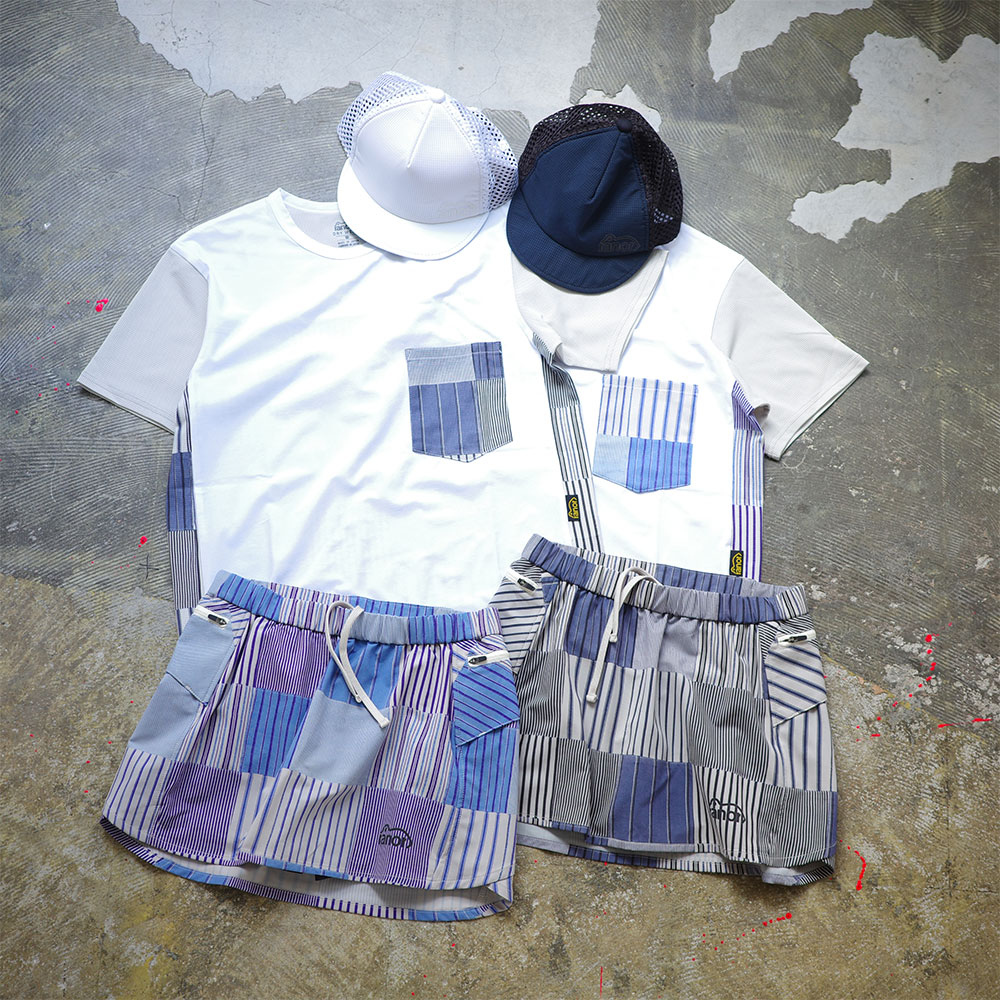 STRIPE PW SKIRT 