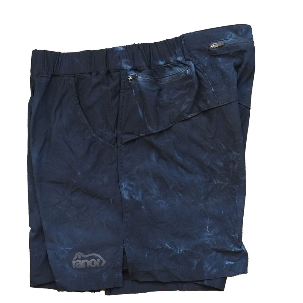 TIE DYEING MIDDLE SHORTS