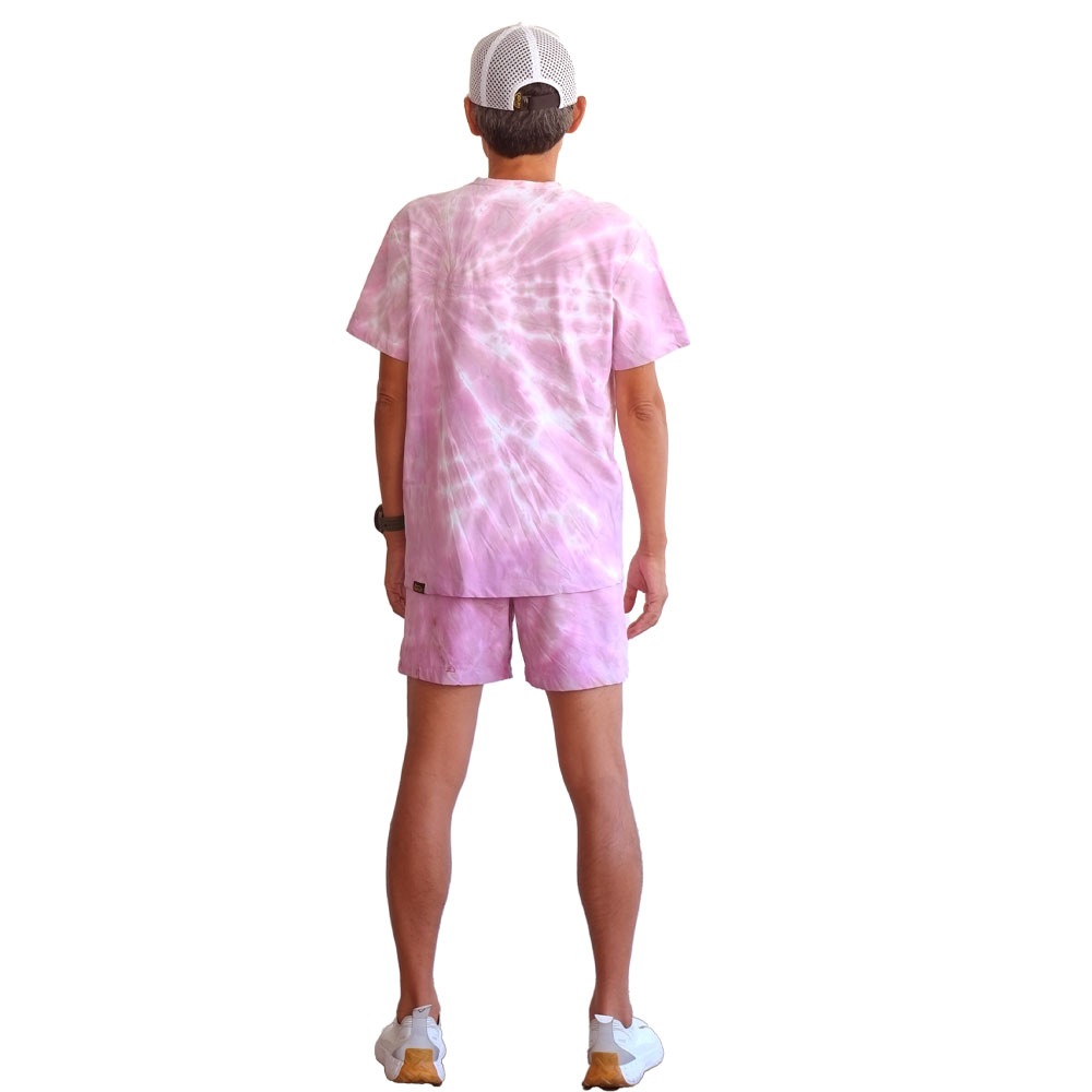 TIE DYEING MIDDLE SHORTS