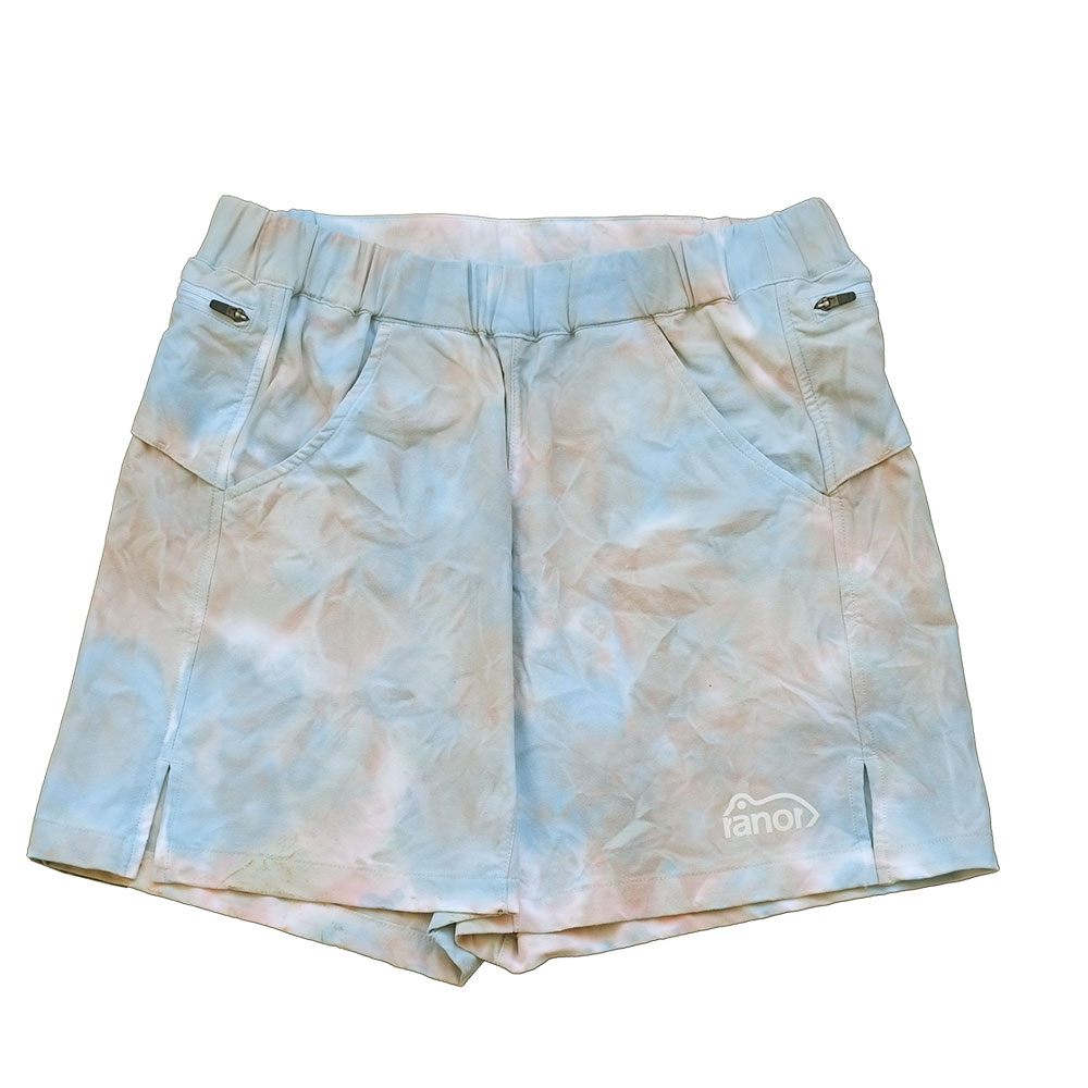 TIE DYEING MIDDLE SHORTS