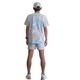 TIE DYEING MIDDLE SHORTS