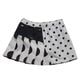 DOT PLEATS SKIRT