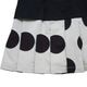 DOT PLEATS SKIRT