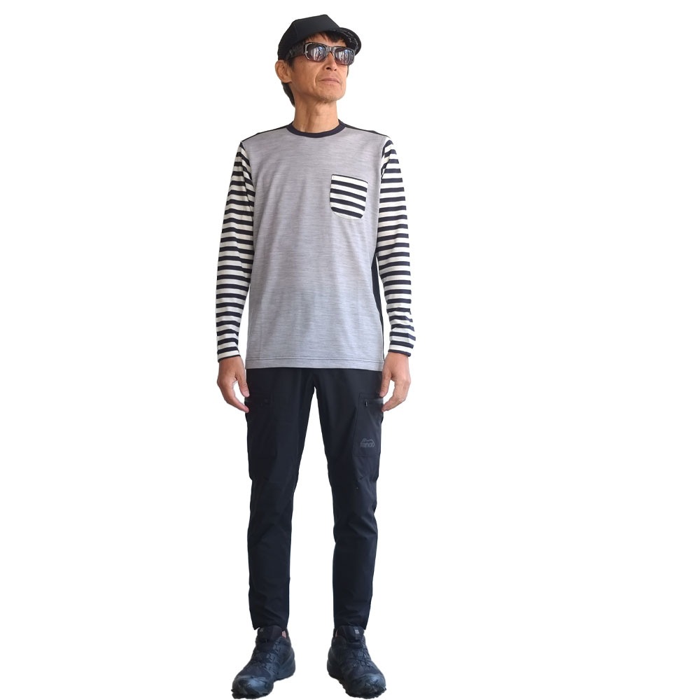 MERINO CRAZY LONG T-SHIRT