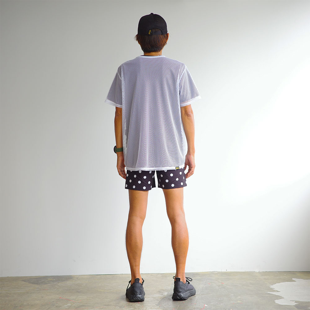 LAYERED MESH T-SHIRT