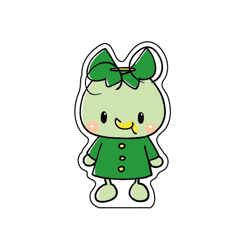 JKカッパのコタロウ 8mmアクリルマスコット(スタンドコタ)【kpkt】【カッパのコタロウキャンペーン対象商品】