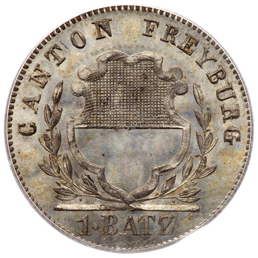 1830年 スイス・フリブール バッツ PCGS MS64 1830年 スイス・フリブール バッツ PCGS MS64 1830年 スイス