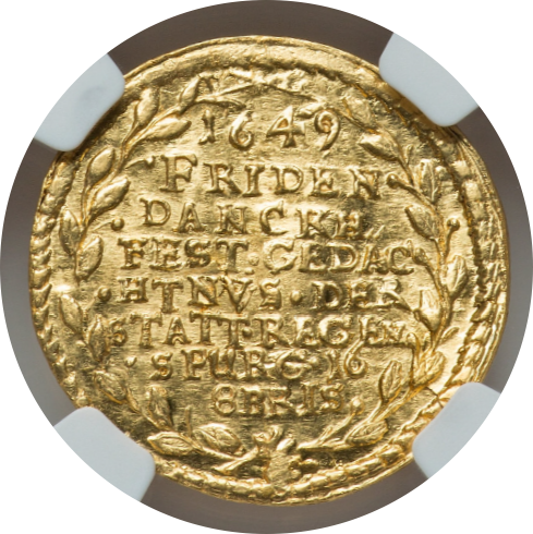MS64☆】1649年 ドイツ 神聖ローマ帝国 レーゲンスブルク ノアの箱舟 1