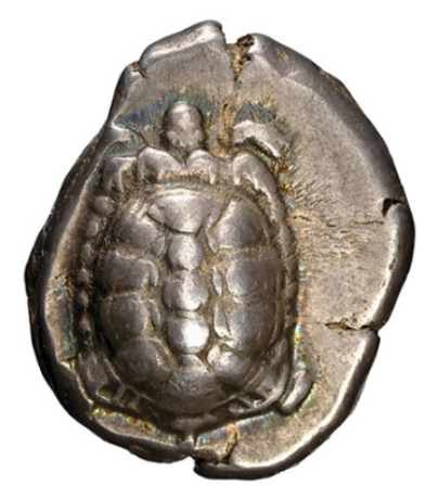 Ch VF 5/5 5/5】紀元前457年～350年 古代ギリシア アイギナ（エギナ