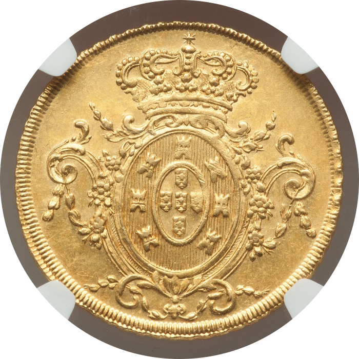 MS63】1809年R ブラジル ジョアン王太子 6400レイス金貨 | すべての
