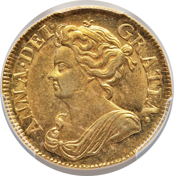 イギリス アン女王 金貨 1714年 AU58】1714年 イギリス アン女王 1ギニー金貨 | アン女王