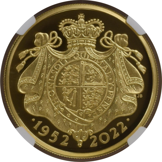 PF70 ULTRA CAMEO】2022年 エリザベス2世 即位70周年記念プラチナ