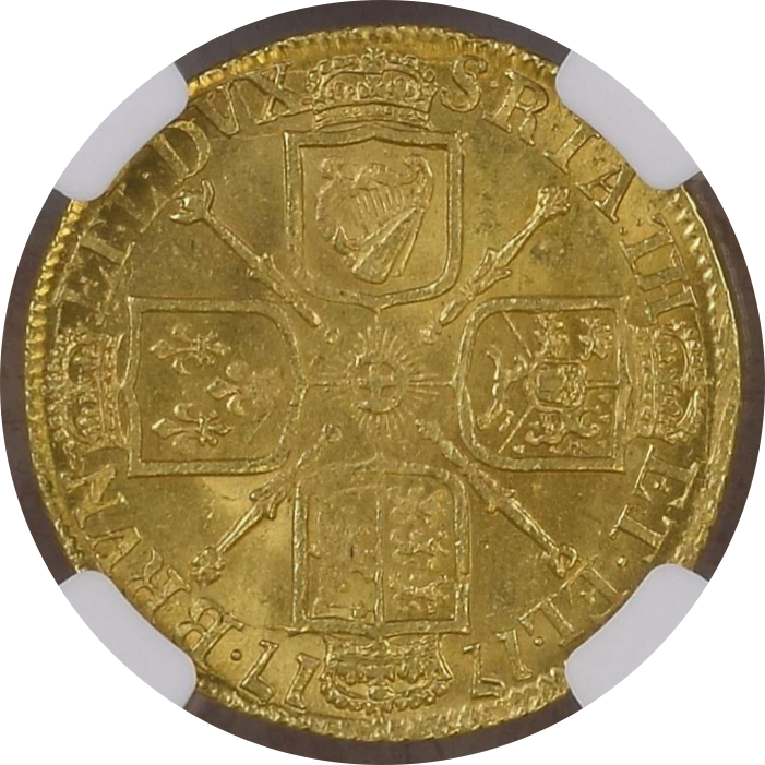 MS63】1717年 イギリス ジョージ1世 ギニー金貨 | プロ厳選の