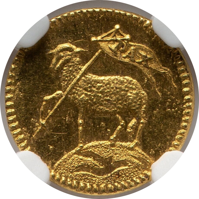 MS66】1700年 神聖ローマ帝国 ドイツ ニュルンベルク ラムダカット 1/4