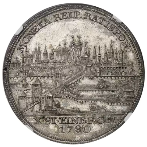 MS61】1780年 神聖ローマ帝国 ドイツ レーゲンスブルク ヨーゼフ