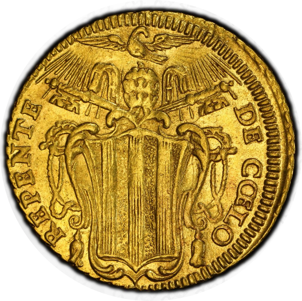 MS61】1748年 イタリア 教皇領 ローマ教皇 ベネディクト14世