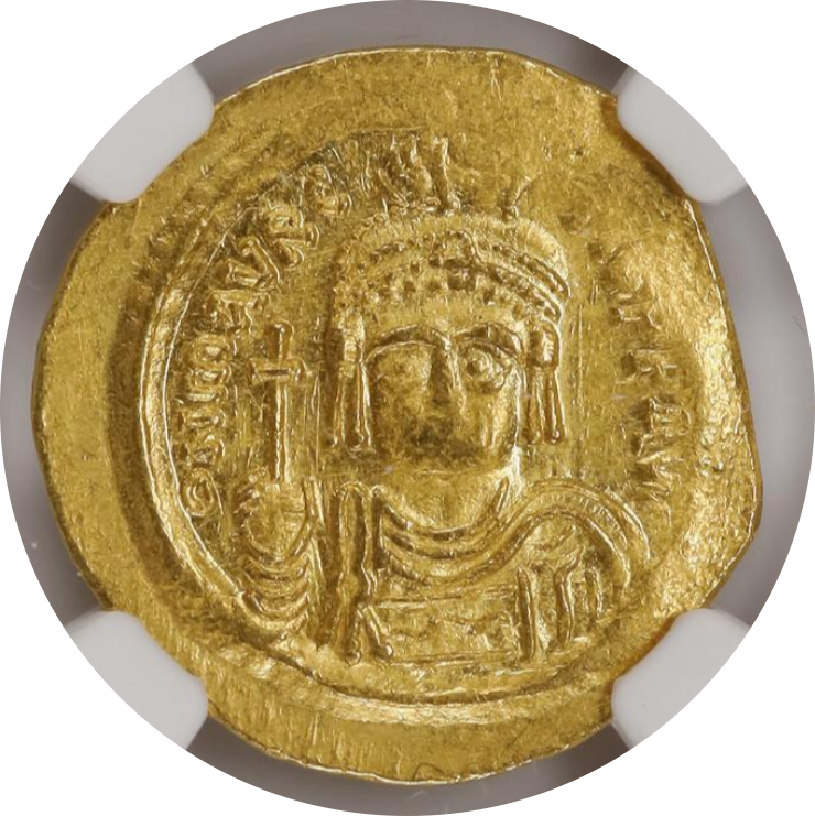 ビザンティン帝国 金貨 AD 582-602 JCC | ジャパンコインキャビネット / ビザンチン帝国 582-602