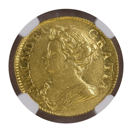 MS61+】1714年 イギリス アン女王 ギニー金貨 | すべての商品