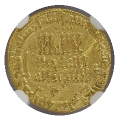 AH389-421　イスラム王朝 ガズナ朝 マフムード ディナール金貨 MS62 MS62】959/60年（ヒジュラ歴348年）イスラム王朝 サーマーン朝