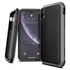 X-Doria iPhone XR (2018) ケース DEFENSE LUX シリーズ 米軍MIL規格取得 MIL-STD-810G 衝撃吸収 スリム ハイブリッド アルミニウム × TPU × 