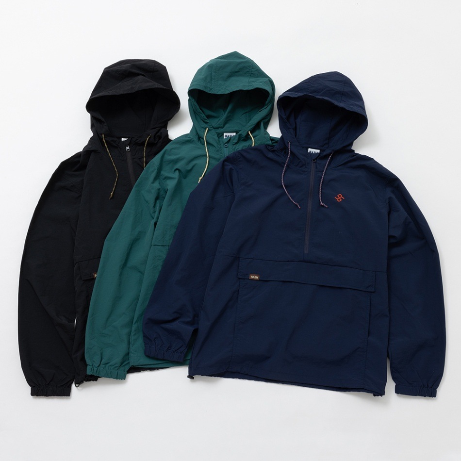 2023 RASHコットンライクアノラックパーカー新品 2023 RASHコットンライクアノラックパーカー新品