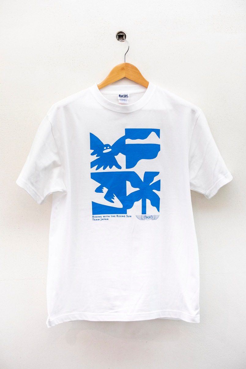 2025 RASH RIDING WITH THE RISING SUN TEAM JAPAN Tee (RASH x Sayori)