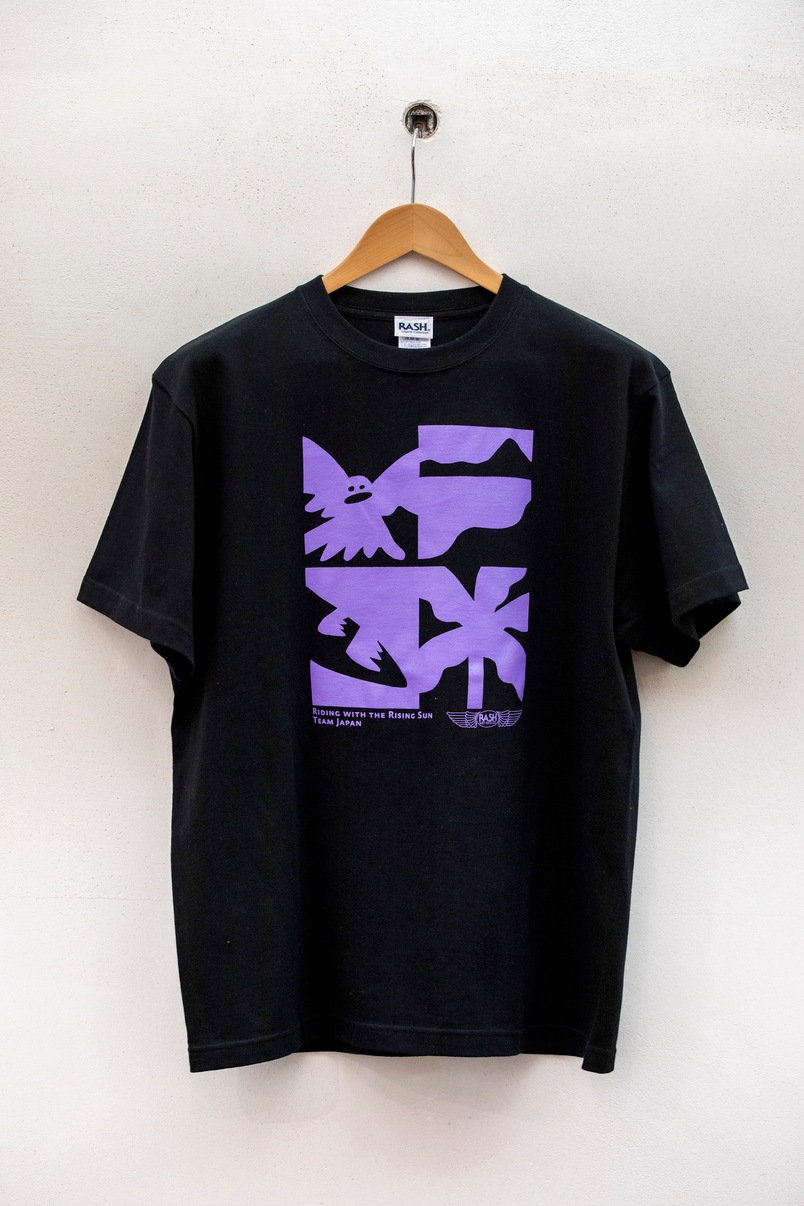 2025 RASH RIDING WITH THE RISING SUN TEAM JAPAN Tee (RASH x Sayori)