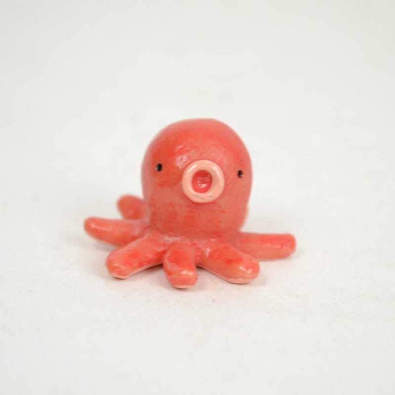 タイニーワールド タコ たこ ミニチュア 置物 魚