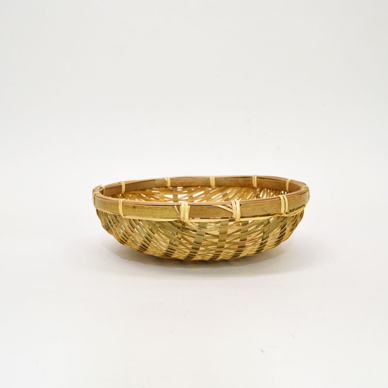 ござ目手付き盛籠 長角 虎竹 - Interior Goods - Products