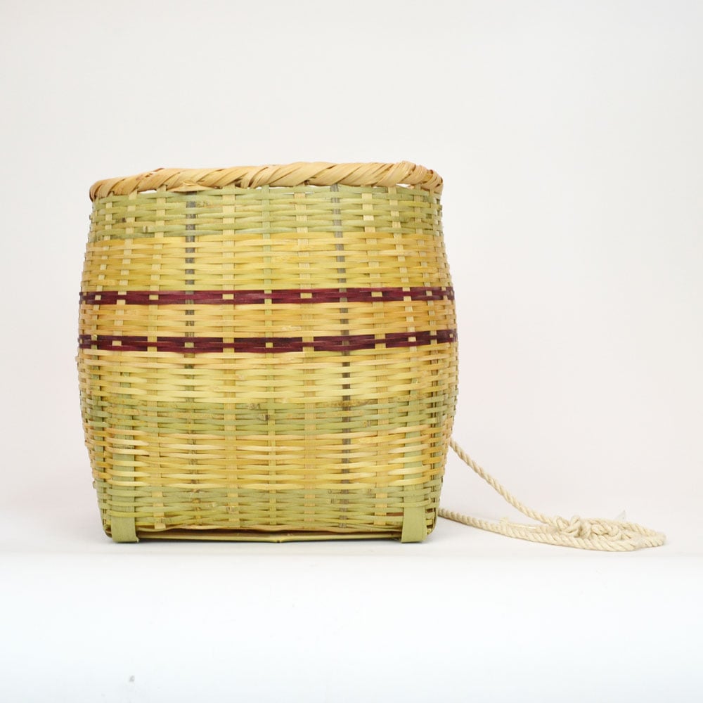竹製バスケット 籠　腰籠　インテリア 000000001817_2_o0y3jA5.jpg