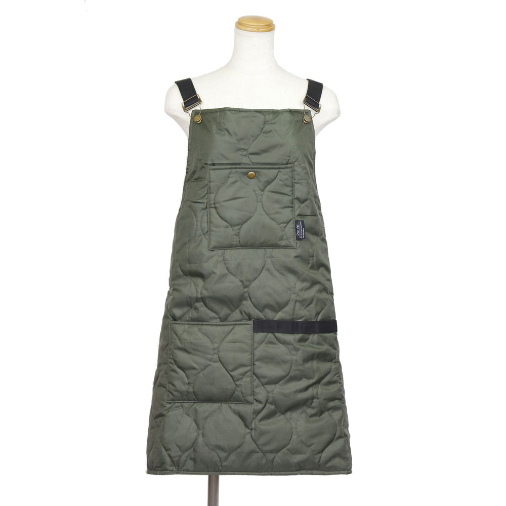 新品 SNOWPEAK スノーピーク エプロン カーキ AND PACKABLEエプロン