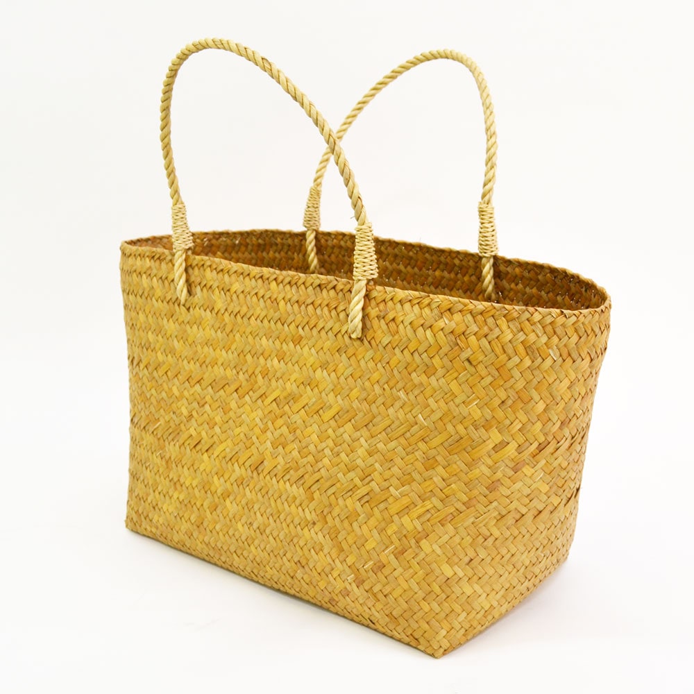 タイ製 カチュー マルシェバッグ M かごバッグ 水草