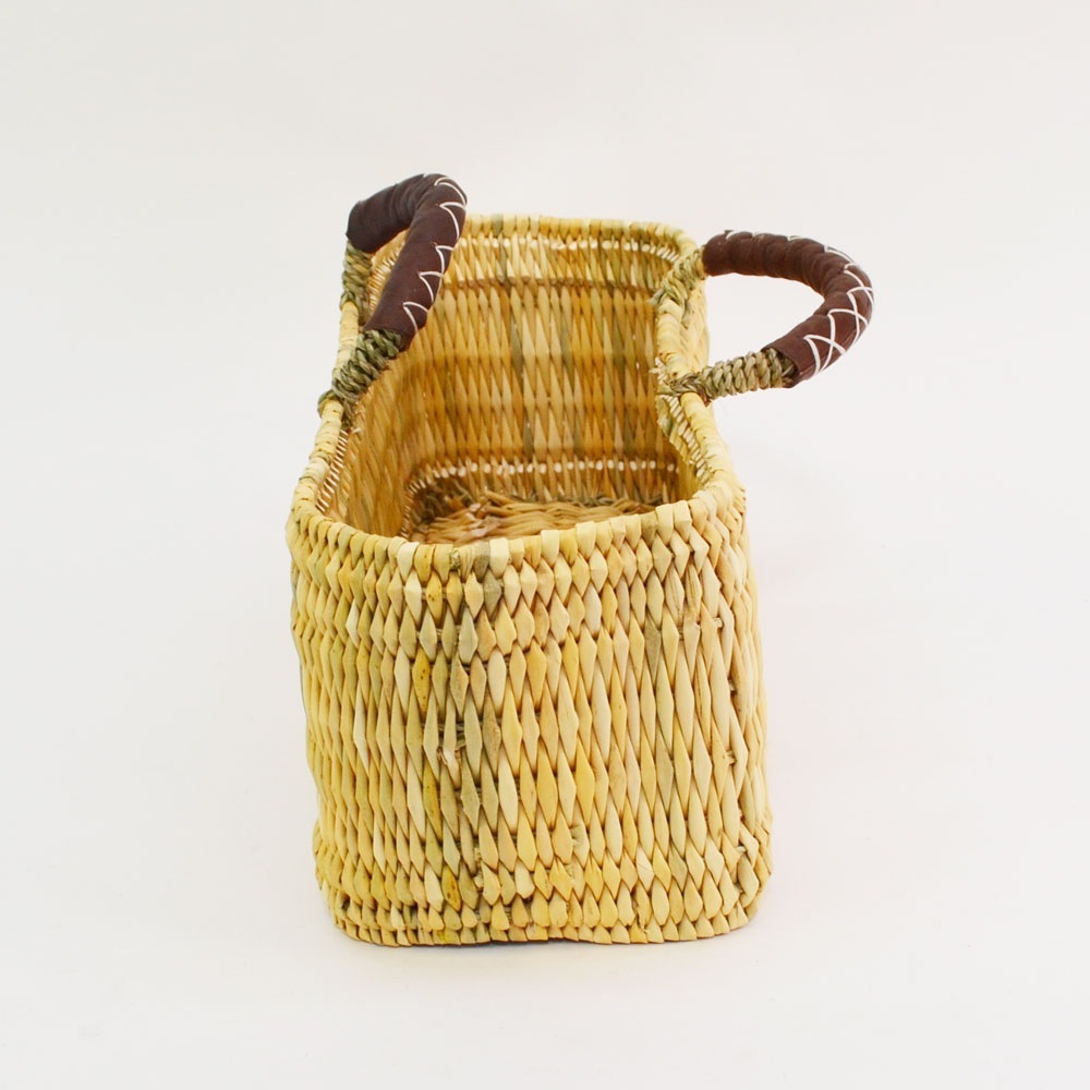 モロッコカゴ 横長2つセット かご・バスケット・雑貨 - menui