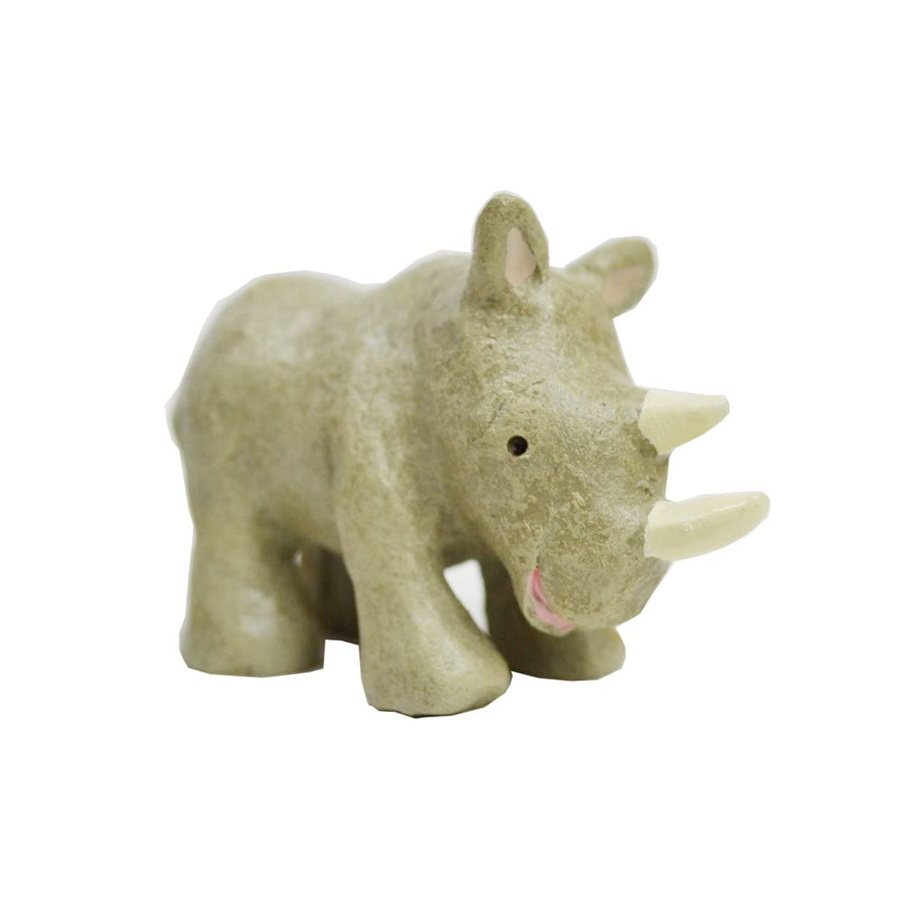 ノーティーZOO サイ ミニチュアマスコット 置物 飾り