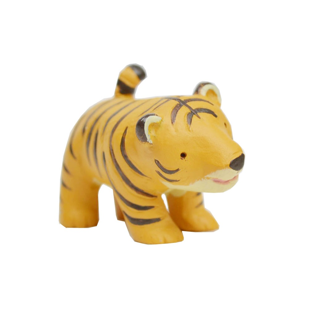 ノーティーZOO トラ ミニチュアマスコット 置物 飾り Little People フィッシャープライス 動物－タイガー