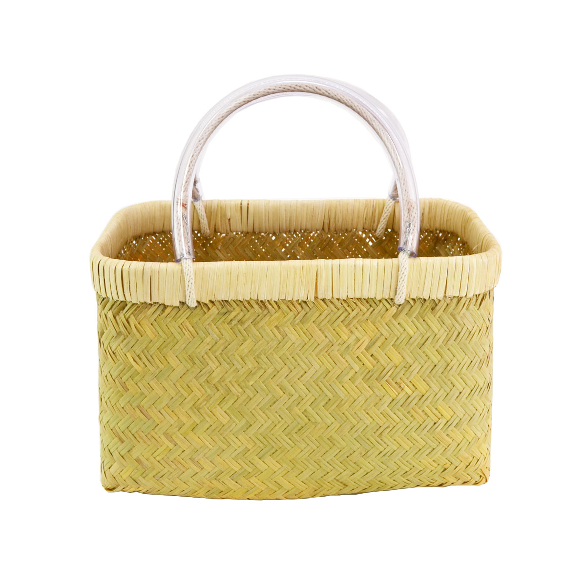 国産 青竹 市場籠 SS 大分県産 買出しかご 竹籠 日本製