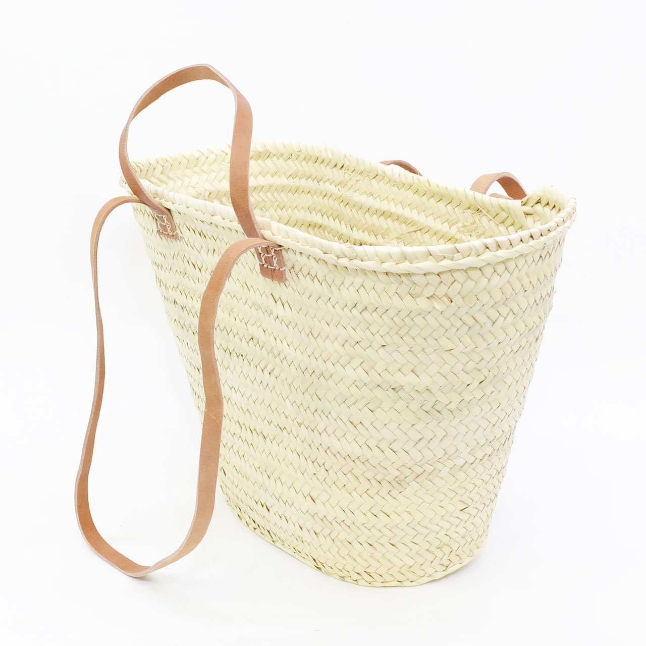 雑誌掲載品！未使用品 ロク  2wayモロッコ 紐付きバックカゴ rattanhouse_ks7466-mk02