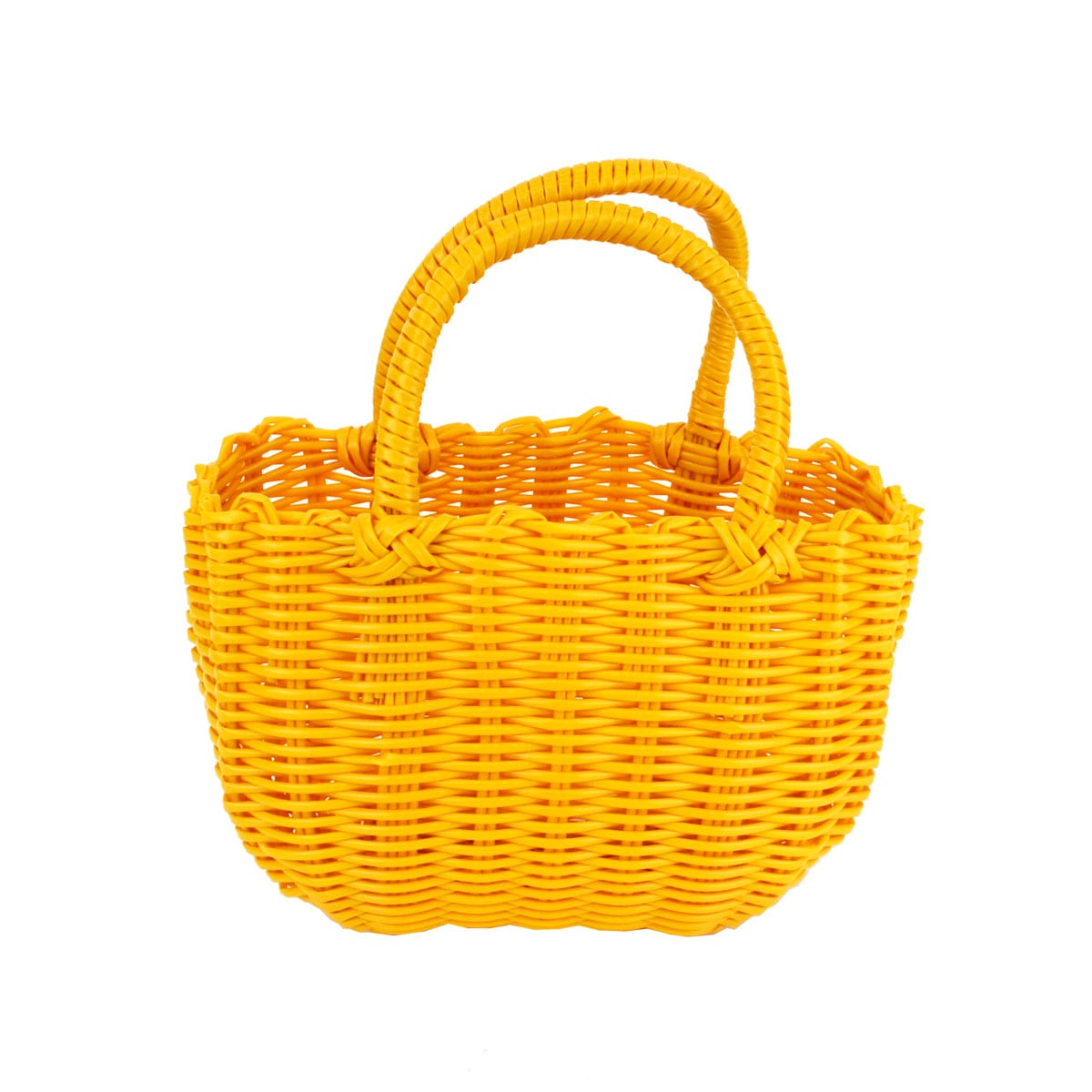 PPバッグ プチサイズ イエロー ビニールバッグ 温泉 軽い