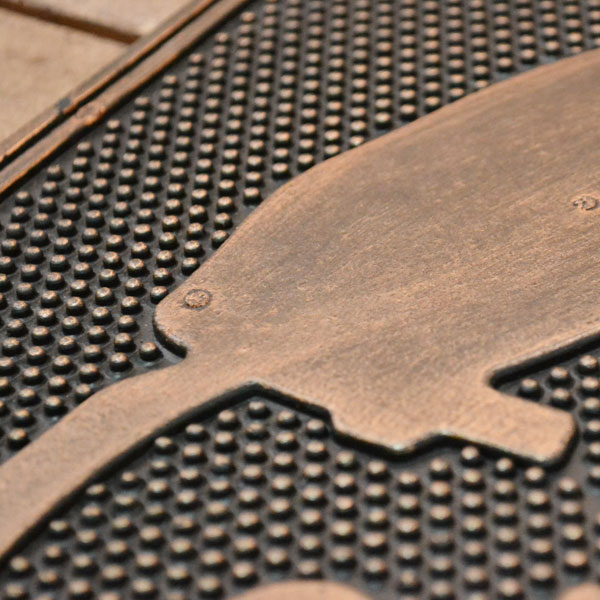 ��С� �ޥåȥ����륫�� �ɥå����إޥå� ������ 75cm��45cm �������ʥޥå� ť���� ������Ȥ� ��ޯ�� ���졼�� Ź�� �ɥ��ޥå�