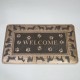 ��С� �ޥå� �եåȥץ��� �ɥå�  ���إޥå� �����륫�� ������ 75cm��45cm �������ʥޥå� ť���� ������Ȥ� ��ޯ�� ���졼�� Ź�� ��ҤΥɥ��ޥå�