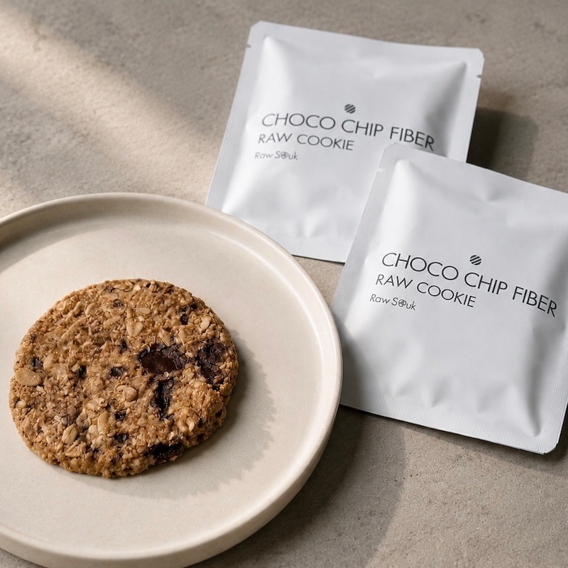 CHOCO CHIP FIBER | RAW COOKIE | Raw Souk