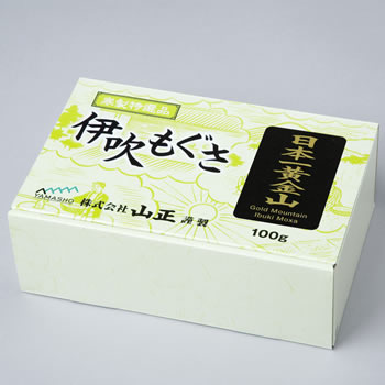 伊吹もぐさ　特選金印日本一黄金山　最高級品 金印日本一黄金山もぐさ 100g | もぐさ,点灸用もぐさ,山正