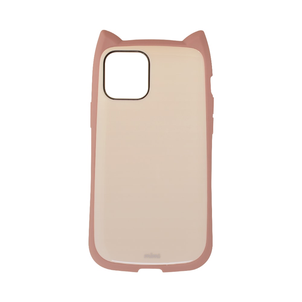 iPhone12 mini ケース カバー ハイブリッド VANILLA PACK mimi バニラパック 耐衝撃吸収 猫耳 ネコミミ BE×BE アイフォン スマホケース 5639IP054HB-ラスタバナナダイレクト