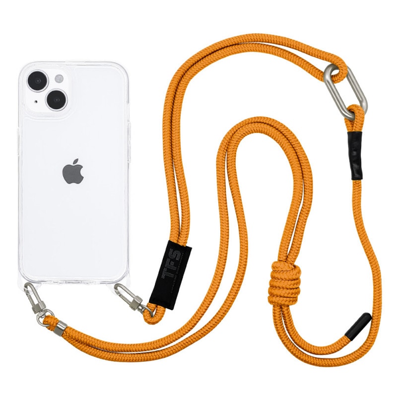 iPhone14 13  С ϥ֥å Ѿ׷ۼ ƷMIL   ꥢ Ʃ TPUХѡ+PC  ȥå Ф᤬ ͥåȥå ȥåץۡ ROPE shoulder  ե14 13 ޥۥ 7253IP261HB 饹Хʥ