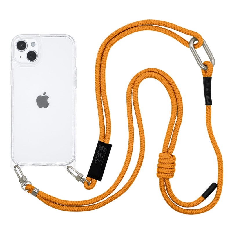 iPhone15 Plus 14 Plus  С ϥ֥å Ѿ׷ۼ ƷMIL   ꥢ Ʃ TPUХѡ+PC  ȥå Ф᤬ ͥåȥå ȥåץۡ ROPE shoulder  ե14ץ饹 ޥۥ 7265IP267HB 饹Хʥ