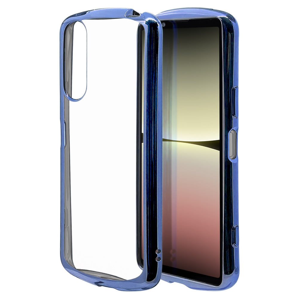 Xperia5 Iv So 54c Sog09 ケース カバー ソフトケース Tpu 耐衝撃吸収 強い 頑丈 クリア 透明 2 7mm メタルフレーム ストラップホール Vanilla Pack Curve ブルー エクスペリア5 マーク4 スマホケース 7330xp54tp ラスタバナナ すべての商品 ラスタバナナダイレクト