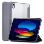 iPad 10 10.9  С ϥ֥å Ģ Ѿ׷ۼ ꥢ Ʃ TPUХѡ+PC ꡼׵ǽб Hybrid Flip Cover ѡץ ѥå ѥåɥ 7440IP109BO 饹Хʥ