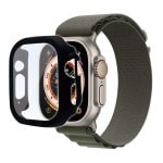 Apple Watch Ultra 49mm ���饹�ե���� ������ ���С� �ϥ��֥�å� ����� ��Ʃ�� ���ꥢ ����饬�饹���� PC+GLASS ���饹���η��ץ��ƥ����� ɽ�̹���10H �֥�å� ���åץ륦���å� GGHB3750AWU �饹���Хʥ�