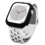Apple Watch Series10 Series9 Series8 Series7 Series6 Series5 Series4 Series3 SE��2���� SE 41mm/40mm/38mm ���ꥳ�� ���ݡ��ĥ����� �Х�� �ۥ磻�� ���åץ륦���å� �Х�� RBAWS7437WH