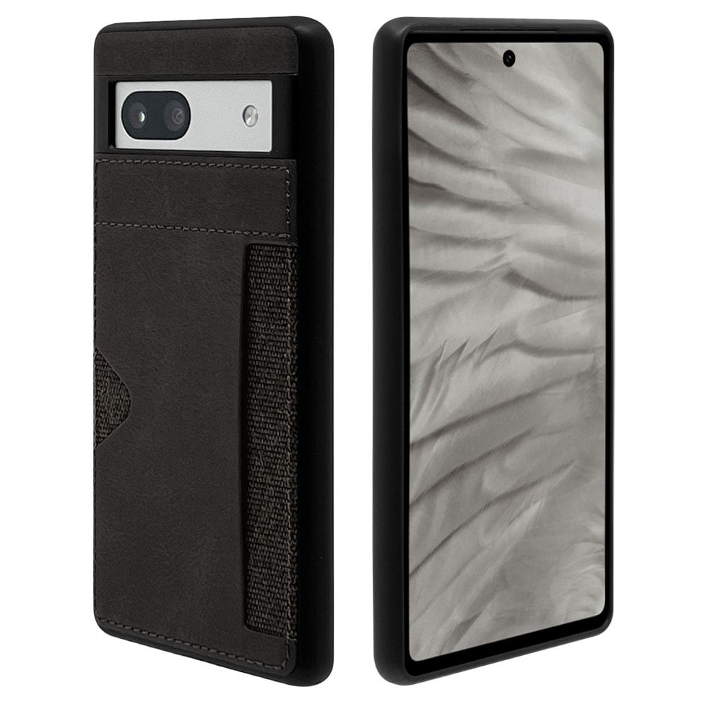 Google Pixel 7a ケース カバー ハイブリッド TPUバンパー+PC PUレザー